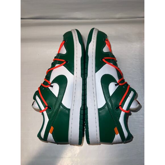 Off White x Nike Dunk Low Pine Green - Size 9.5 - Picture 3 of 7